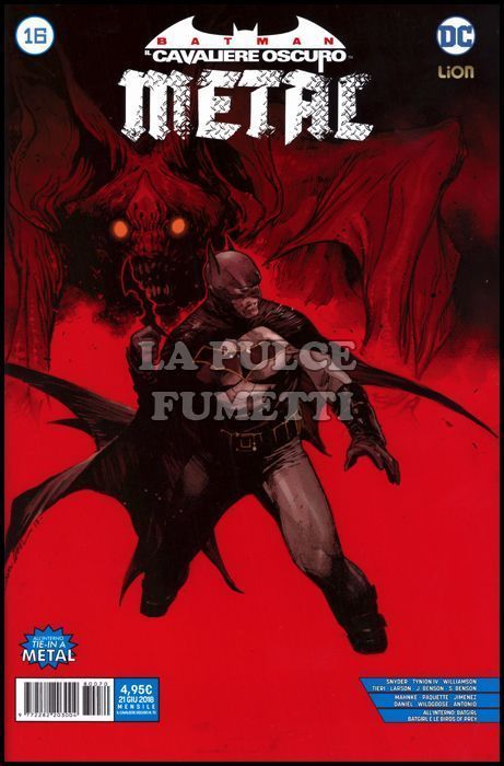 BATMAN IL CAVALIERE OSCURO #    70 - BATMAN IL CAVALIERE OSCURO 16 - METAL 4